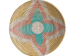 Zestaw dekoracji ściennych SONLA Trawa morska 45/35/30 cm Kolorowy