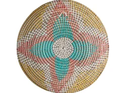 Zestaw dekoracji ściennych SONLA Trawa morska 45/35/30 cm Kolorowy