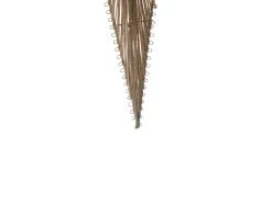 Zestaw 2 dekoracji wiszących BLASJON Gwiazda 30/47 cm Złoty