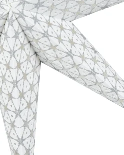Zestaw 4 dekoracji wiszących LED TRISUL Gwiazda 60 cm Kolorowy