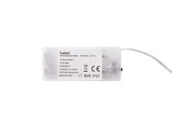 Zestaw 3 dekoracji wiszących LED KALLAVESI Gwiazda 25/30/35 cm Biały