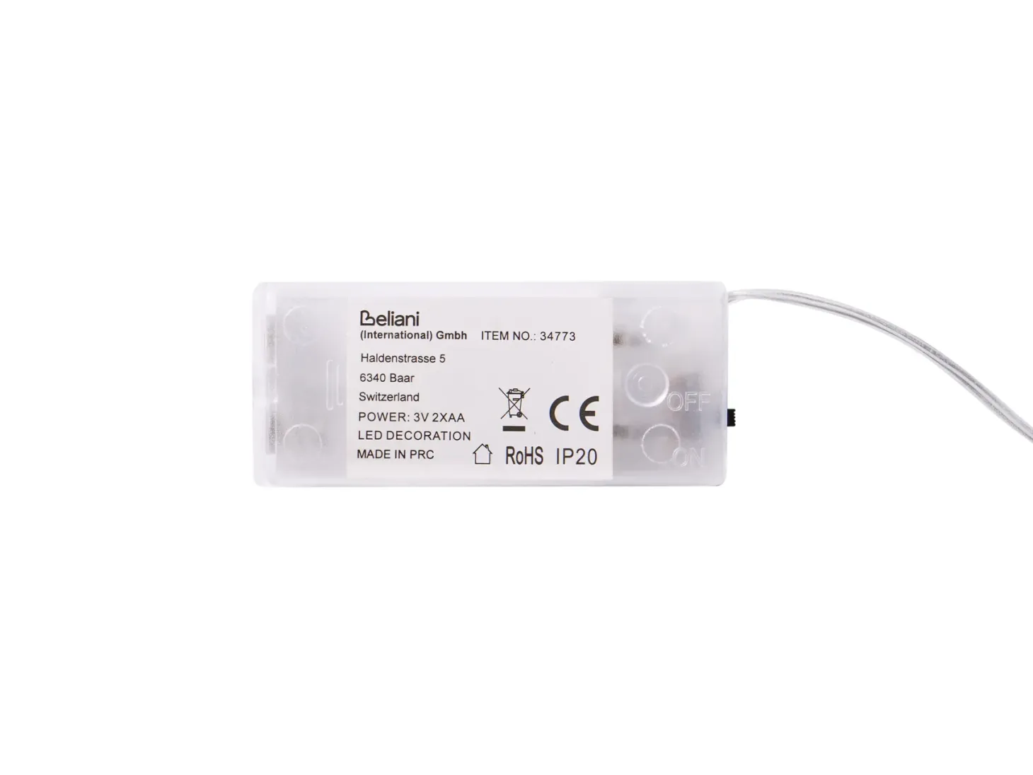 Zestaw 3 dekoracji wiszących LED KALLAVESI Gwiazda 25/30/35 cm Biały