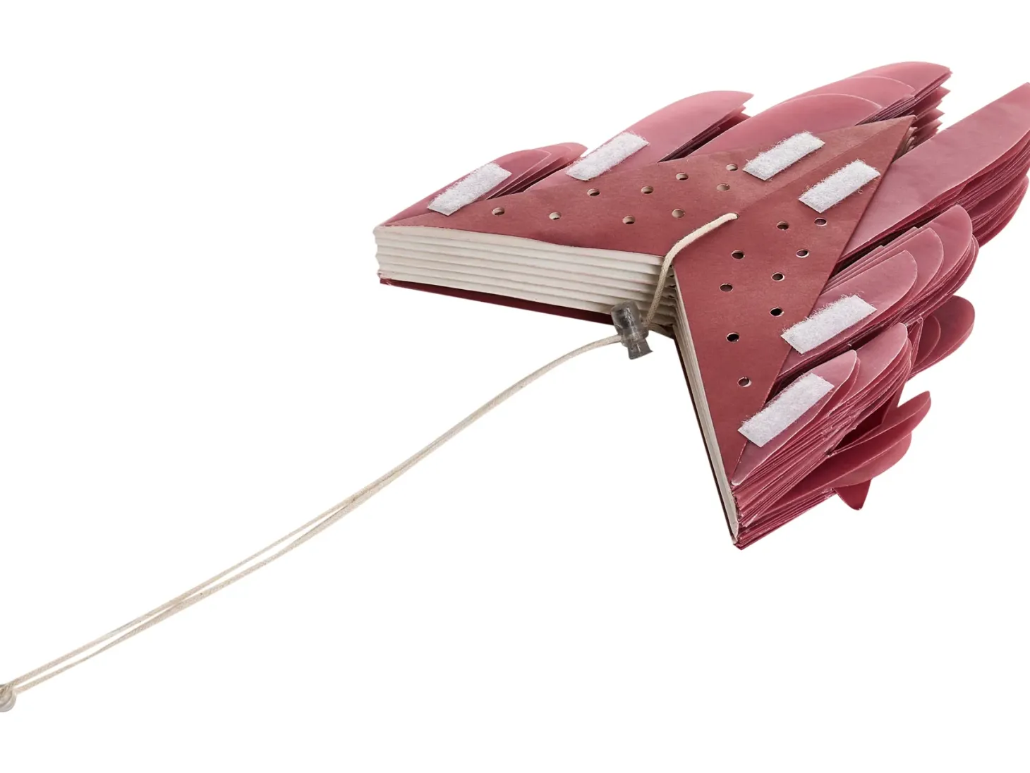 Zestaw 3 dekoracji wiszących LED GROVLAN Gwiazda 41 cm Kolorowy