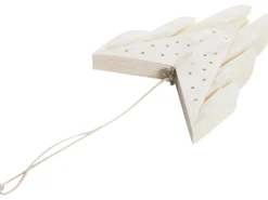 Zestaw 3 dekoracji wiszących LED GROVLAN Gwiazda 41 cm Kolorowy