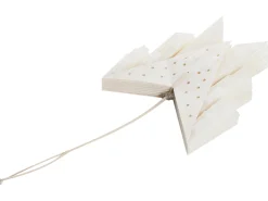 Zestaw 3 dekoracji wiszących LED FORSAN Gwiazda 41 cm Kolorowy