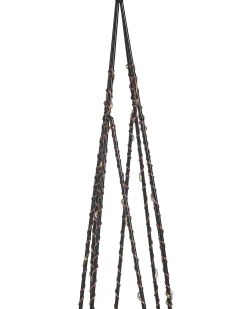 Zestaw 2 dekoracji świątecznych LED NEIDEN Choinka 52/38 cm Srebrny