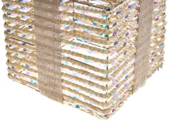 Zestaw 3 dekoracji świątecznych LED MOSSO Prezenty świąteczne 20/25/30 cm Beżowy