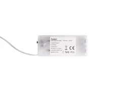 Zestaw 3 dekoracji świątecznych LED KYVESI Choinka 20/25/30 cm Biały