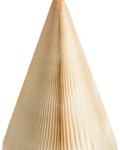 Zestaw 2 dekoracji świątecznych VEFSNA Choinka 90/122 cm Beżowy
