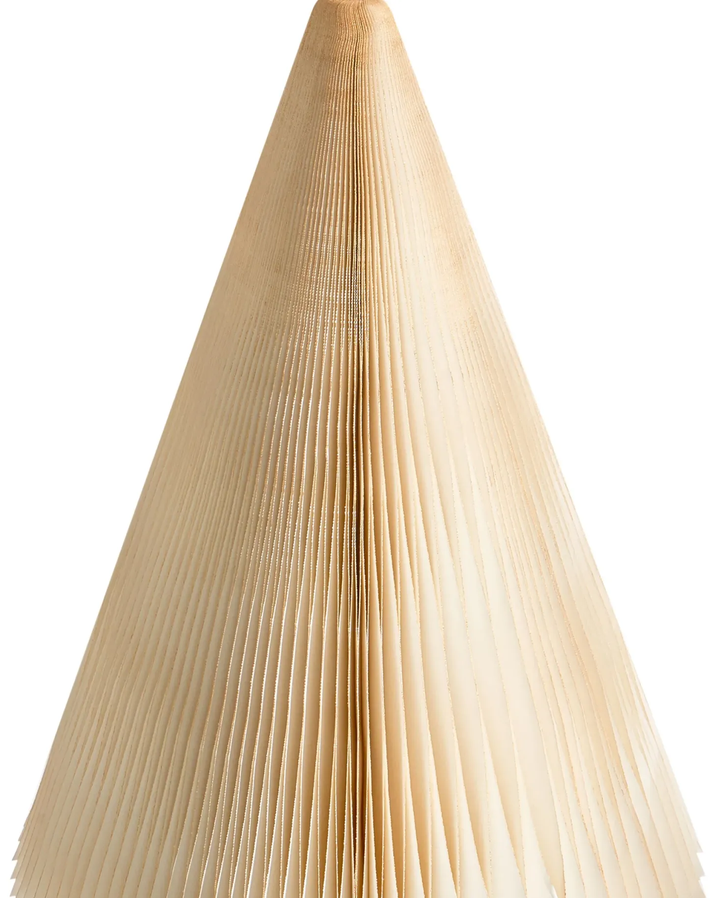 Zestaw 2 dekoracji świątecznych VEFSNA Choinka 90/122 cm Beżowy