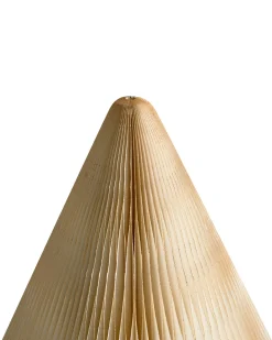 Zestaw 2 dekoracji świątecznych VEFSNA Choinka 90/122 cm Beżowy/ zielony