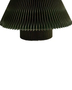 Zestaw 2 dekoracji świątecznych VEFSNA Choinka 90/122 cm Beżowy/ zielony