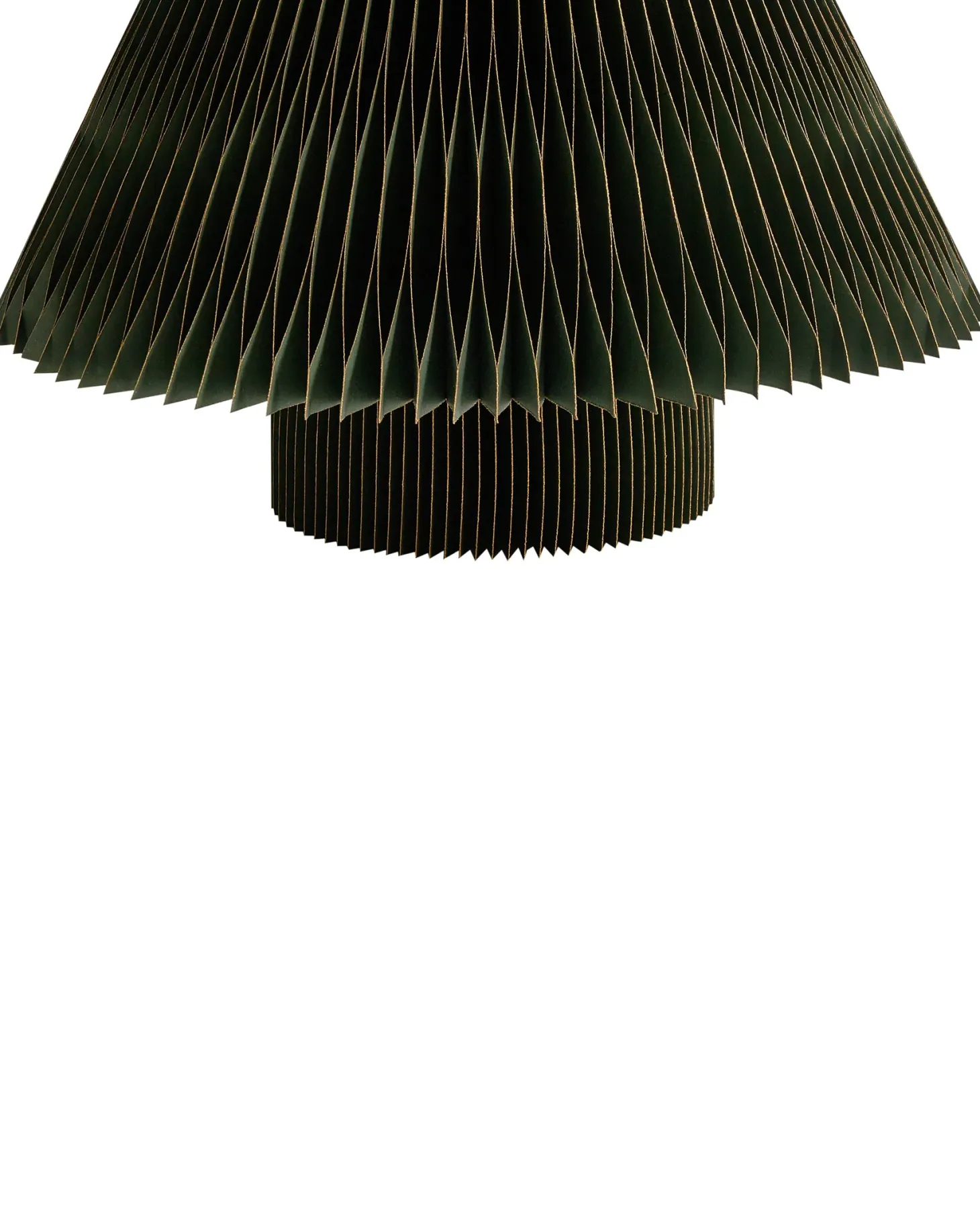 Zestaw 2 dekoracji świątecznych VEFSNA Choinka 90/122 cm Beżowy/ zielony