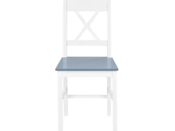 Best Zestaw do jadalni MOANA Drewno sosnowe Biały dla 4 osób Zestawy Do Jadalni|Wszystkie Stoły