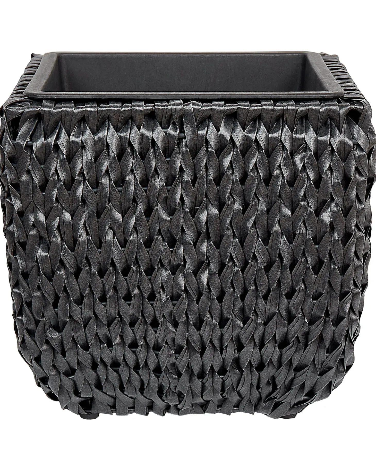 Zestaw 2 donic BERBERIS 34/45 cm Czarny Technorattan