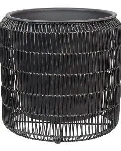 Zestaw 2 donic BRODIEA Technorattan 26/45 cm Czarny