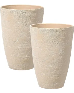 Zestaw 2 donic CAMIA 43 cm Beżowy