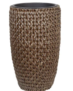 Zestaw 2 donic CEDRUS 37/45 cm Brązowy Technorattan