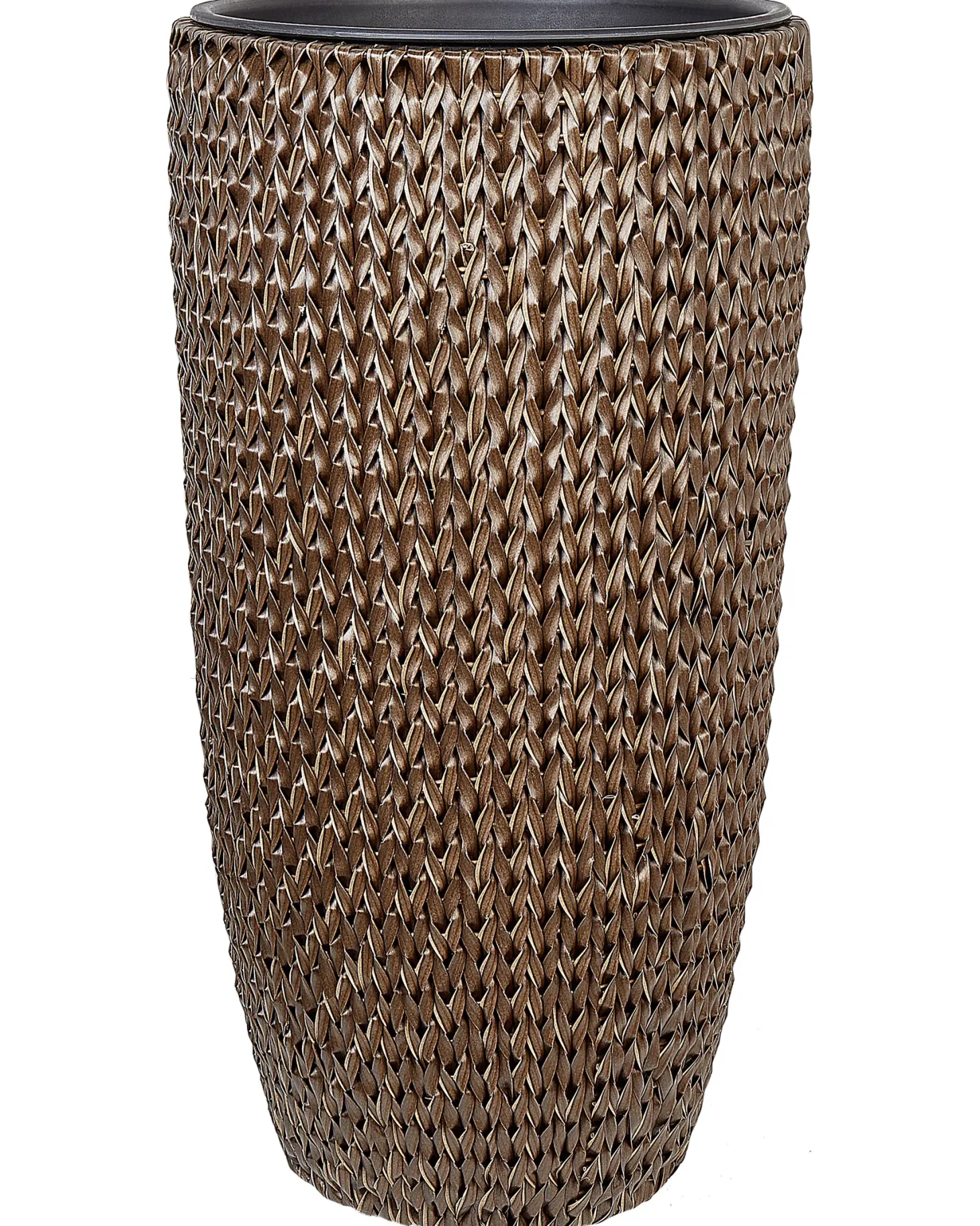 Zestaw 2 donic CEDRUS 37/45 cm Brązowy Technorattan