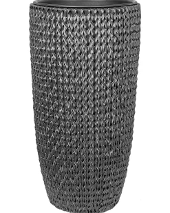 Zestaw 2 donic CEDRUS 37/45 cm Czarny Technorattan