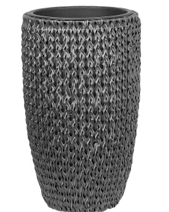 Zestaw 2 donic CEDRUS 37/45 cm Czarny Technorattan