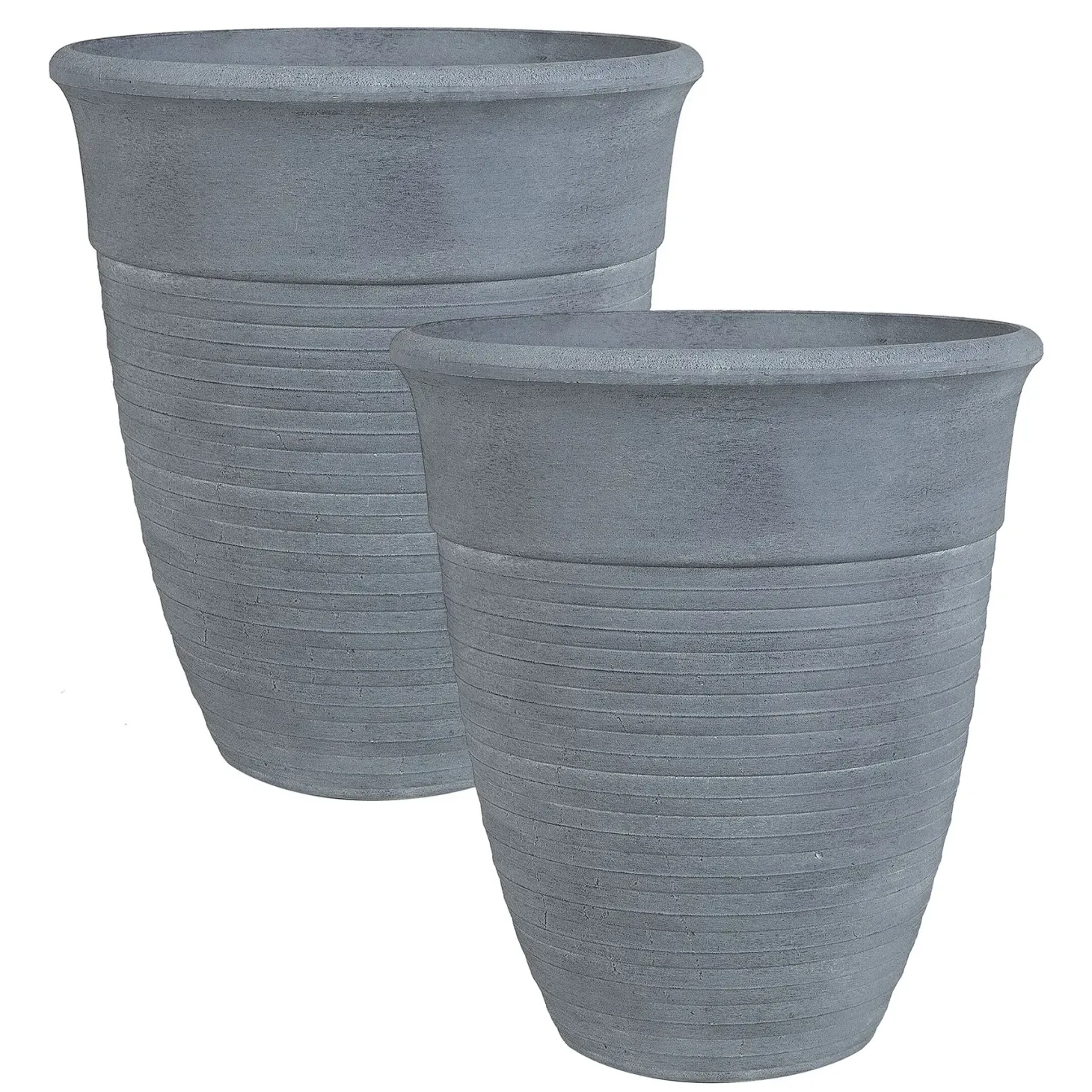 Zestaw 2 donic KATALIMA 50 cm Szary