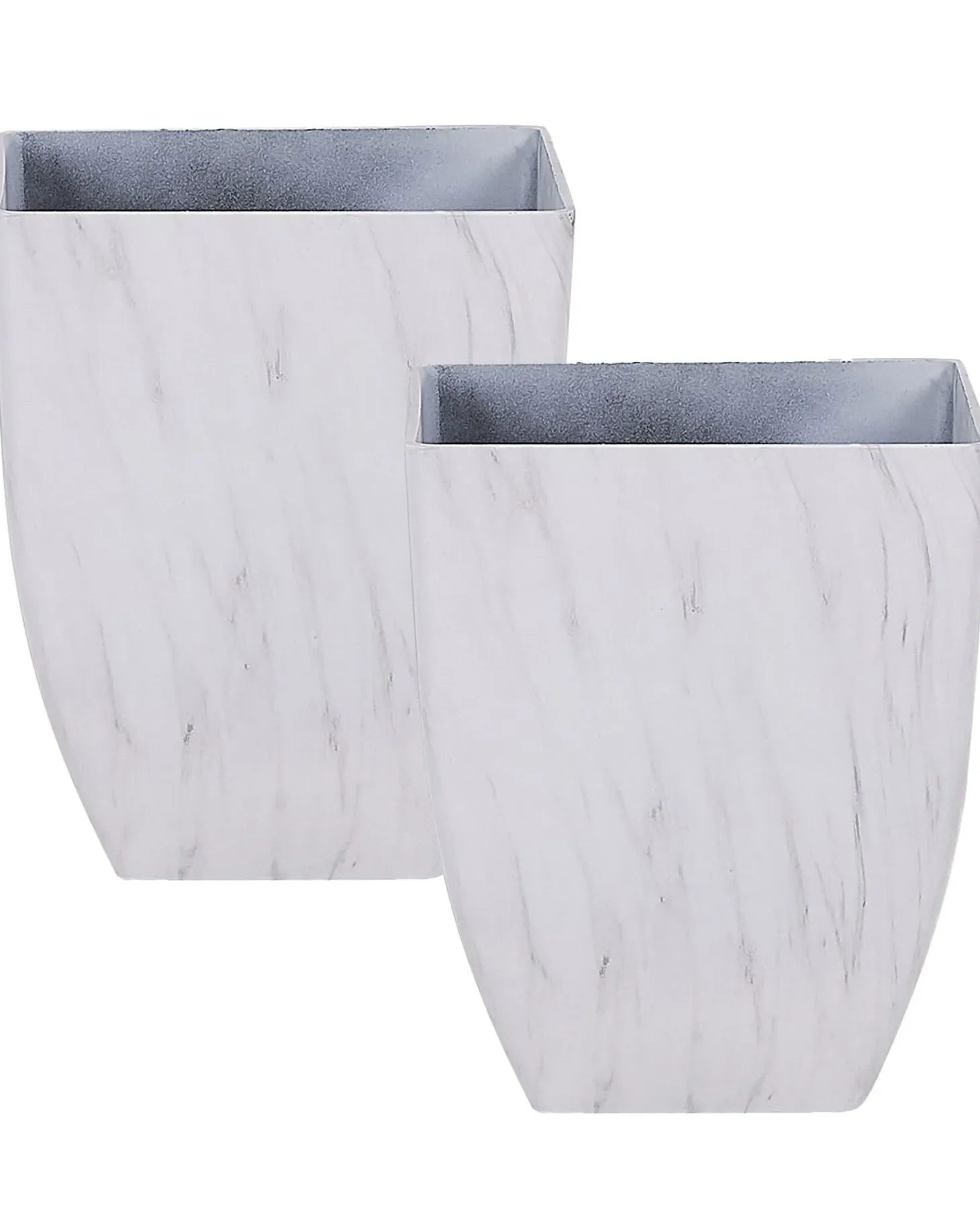 Zestaw 2 donic MIRO 35 cm Biały marmur