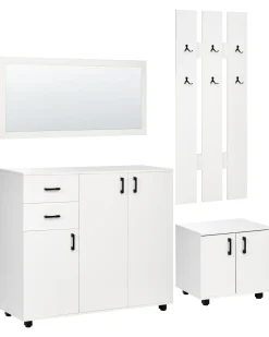 Outlet Zestaw do przedpokoju BURRA Szafki I Komody|Szafki I Komody