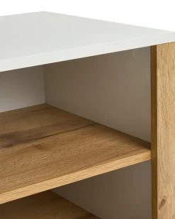 Discount Zestaw do przedpokoju COROWA Biały Wieszaki I Stojaki Na Ubrania|Wieszaki I Stojaki Na Ubrania
