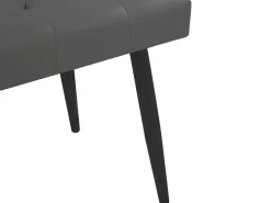 Outlet Ekoskóra ESSONNE 180 x 200 cm Łóżka Podwójne|Łóżka Skórzane
