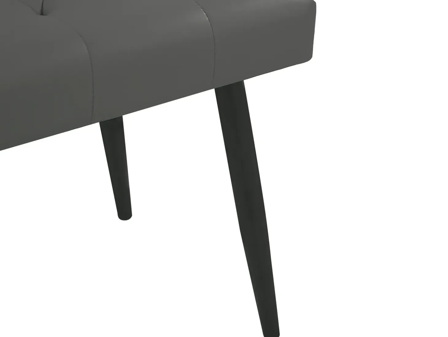 Outlet Ekoskóra ESSONNE 180 x 200 cm Łóżka Podwójne|Łóżka Skórzane