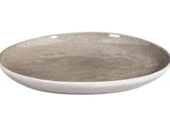 Zestaw 4 dużych talerzy COSTMARY Kamionka Szary