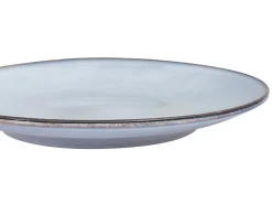 Zestaw 4 dużych talerzy JUNIPER Kamionka Błękitny