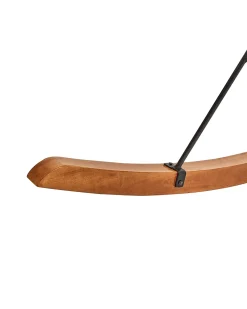 Zestaw 2 foteli bujanych LAVINIO Rattan Naturalny