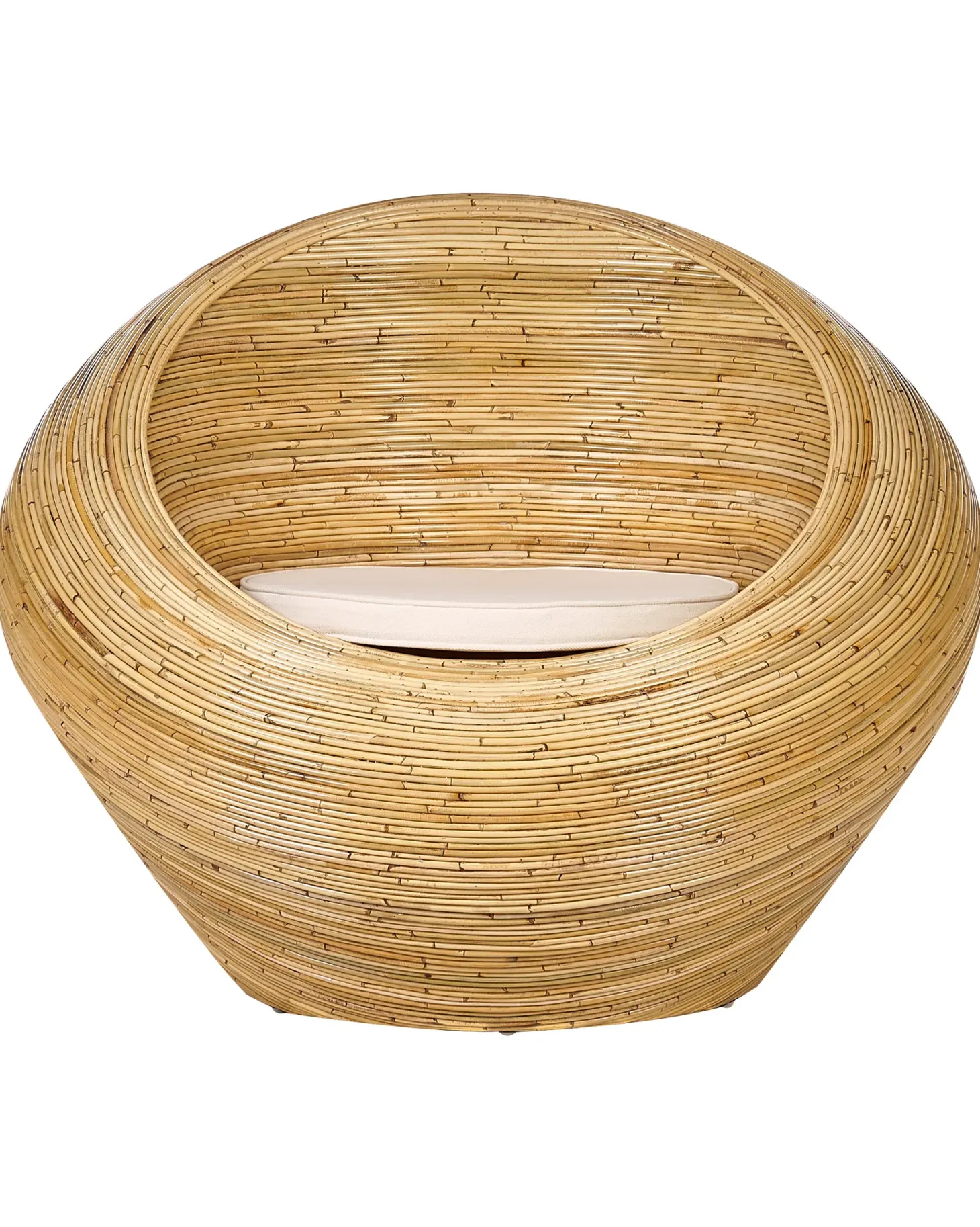 Zestaw 2 foteli ogrodowych MAIORI Rattan Naturalny