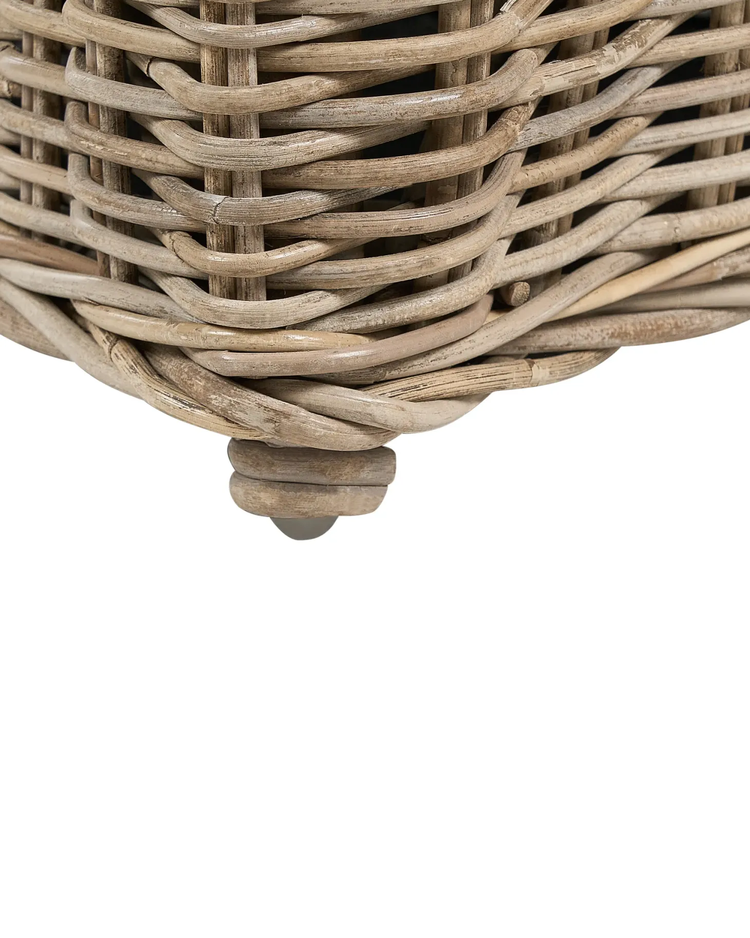 Zestaw 2 foteli ogrodowych MAROS II Rattan Naturalny