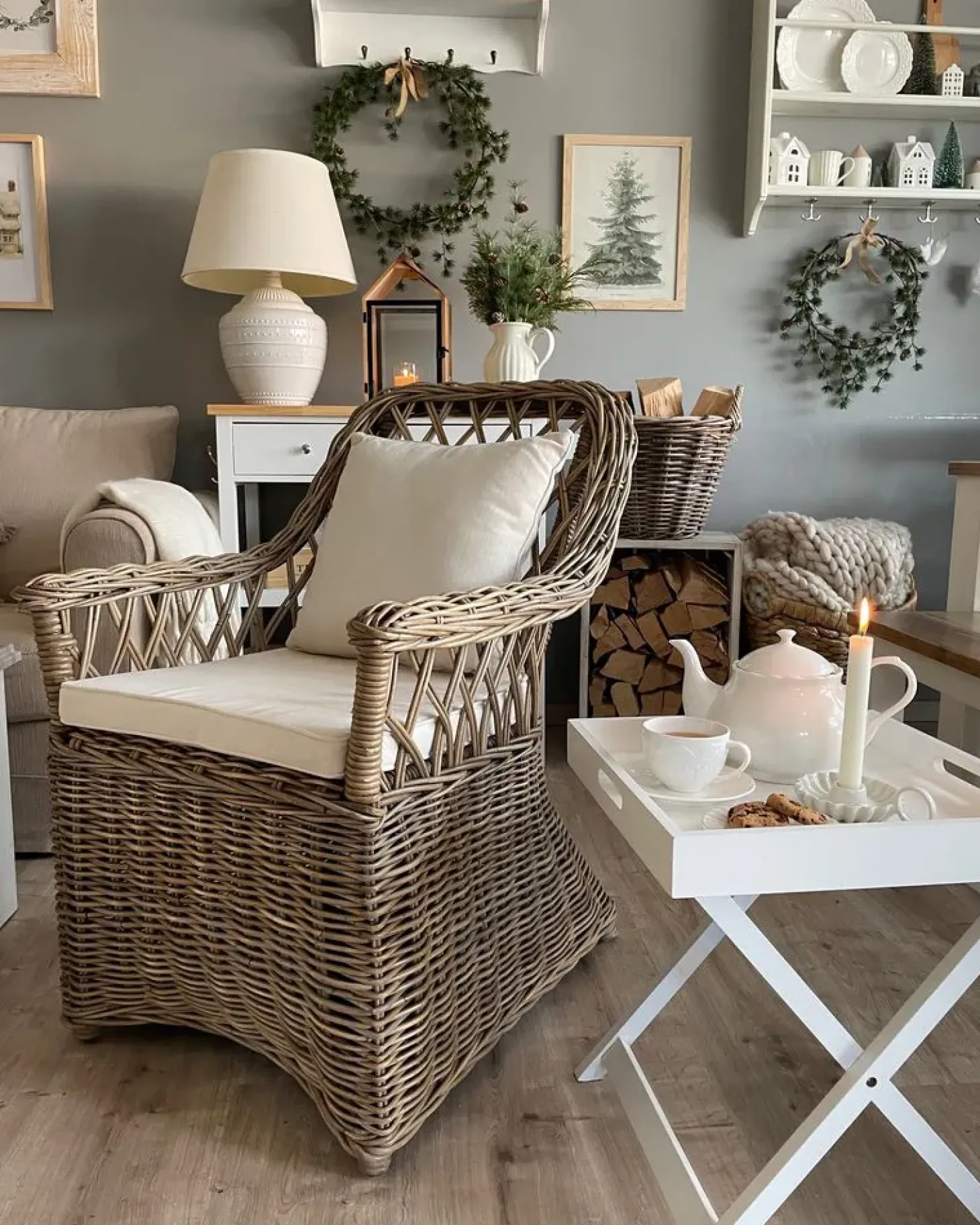 Zestaw 2 foteli ogrodowych MAROS II Rattan Naturalny