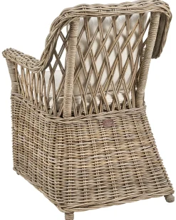 Zestaw 2 foteli ogrodowych MAROS II Rattan Naturalny