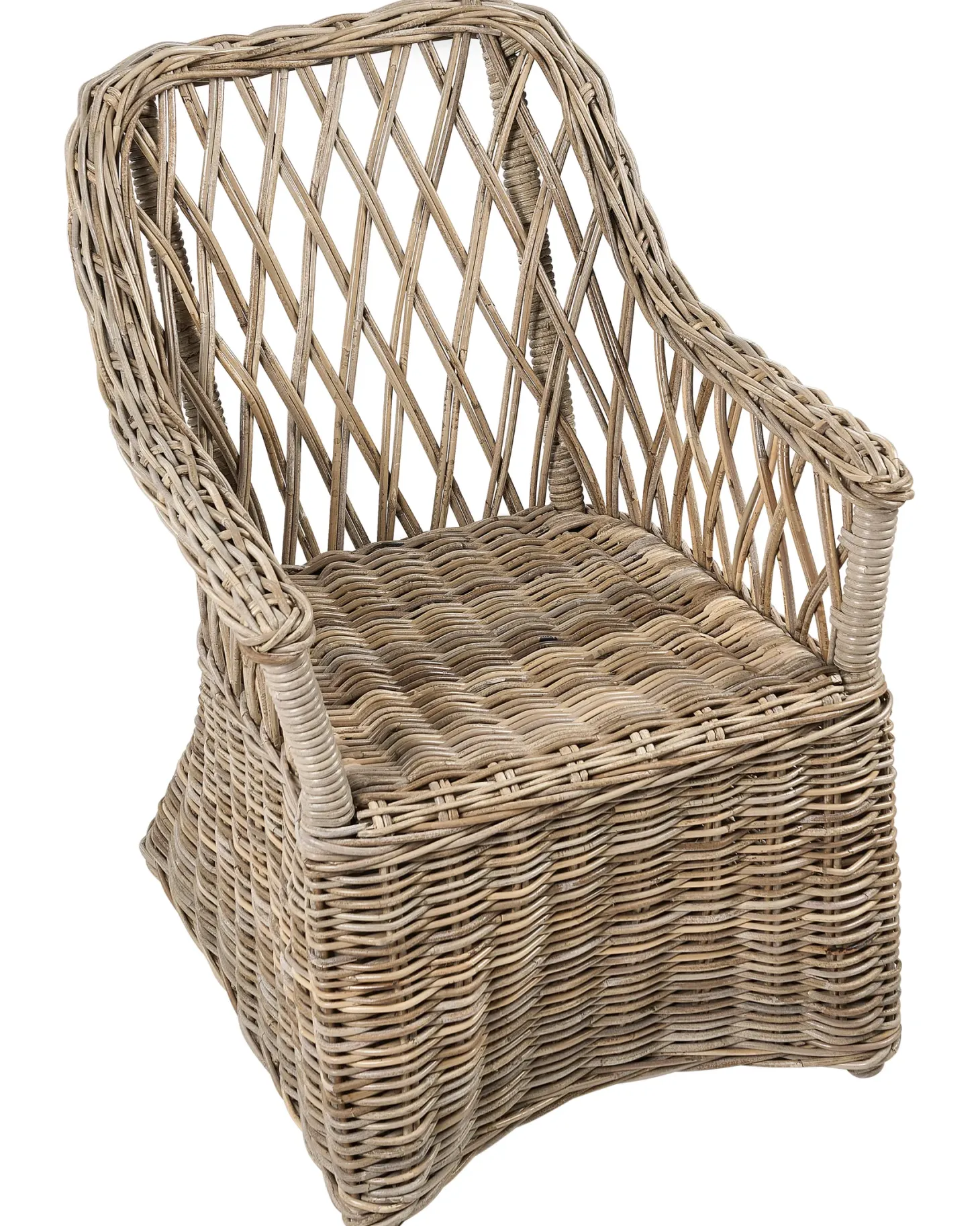 Zestaw 2 foteli ogrodowych MAROS II Rattan Naturalny