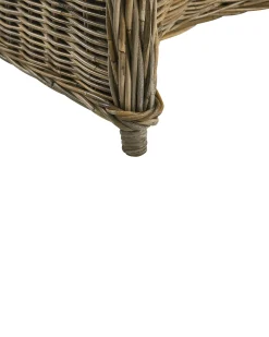 Zestaw 2 foteli ogrodowych z poduszkami SUSUA Rattan Naturalny