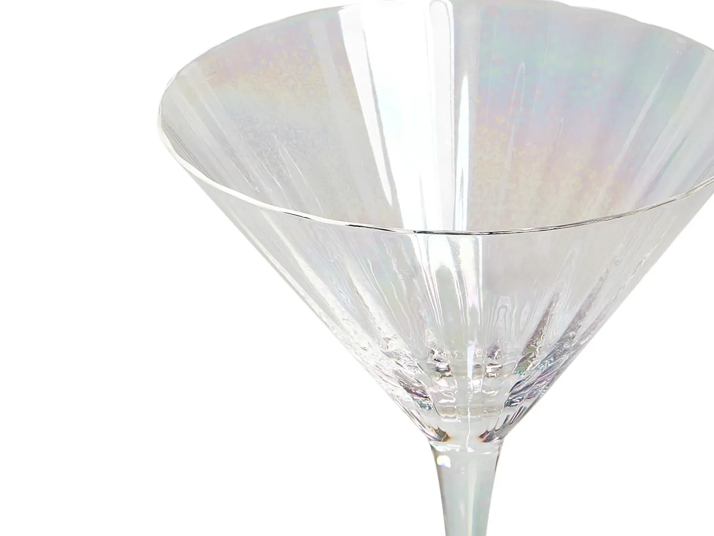 Zestaw 4 kieliszków do martini MORGANITE 220 ml Przezroczysty