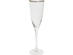 Zestaw 4 kieliszków do szampana flet TOPAZ 250 ml Przezroczysty