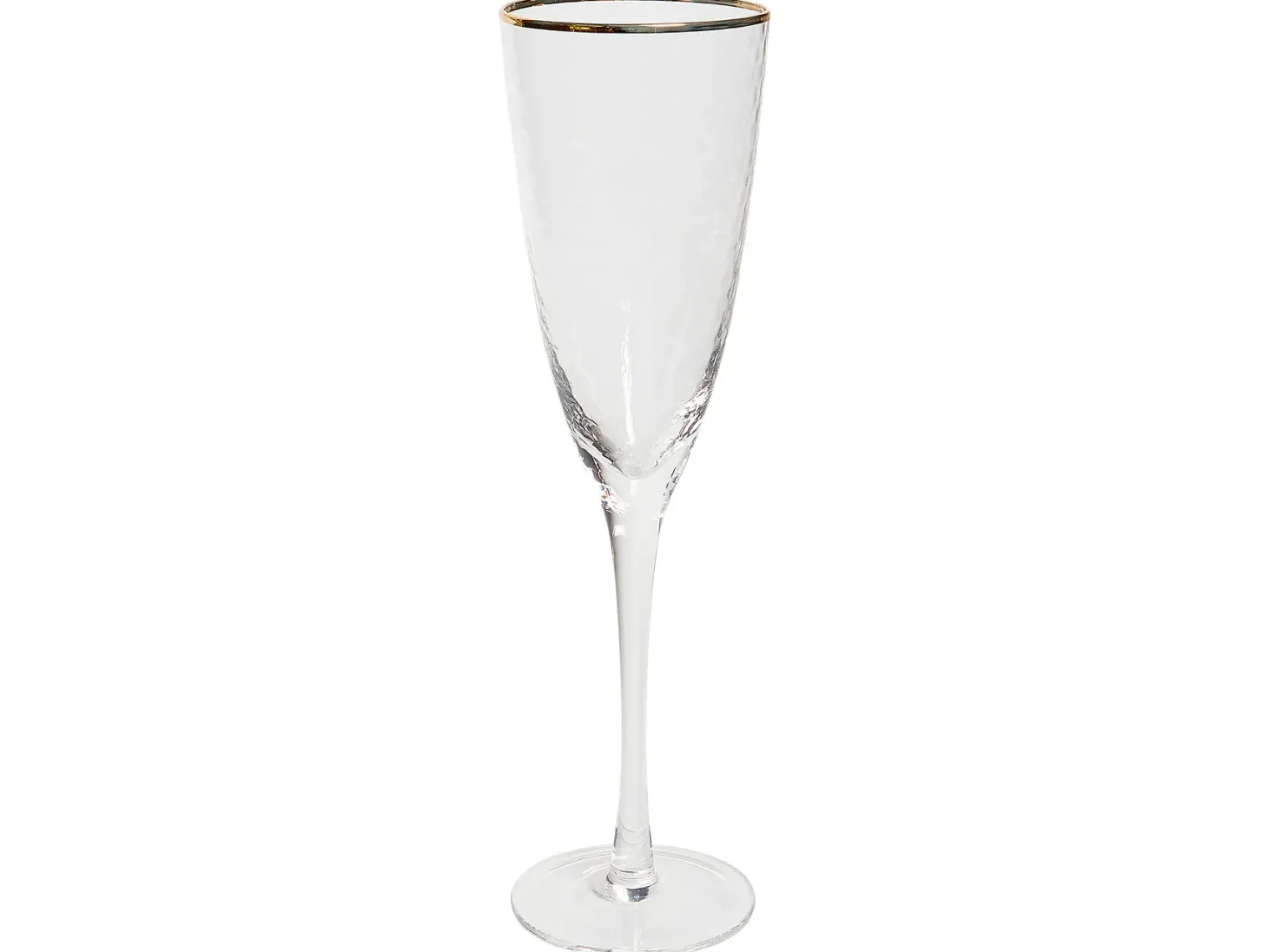 Zestaw 4 kieliszków do szampana flet TOPAZ 250 ml Przezroczysty
