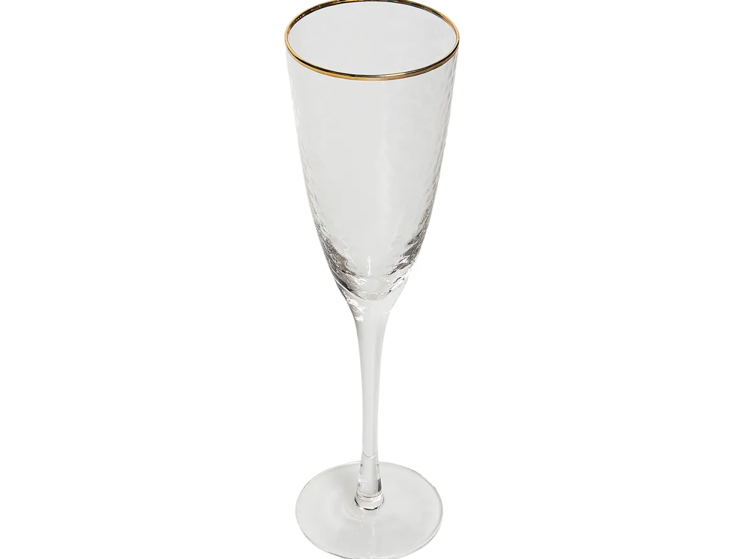 Zestaw 4 kieliszków do szampana flet TOPAZ 250 ml Przezroczysty