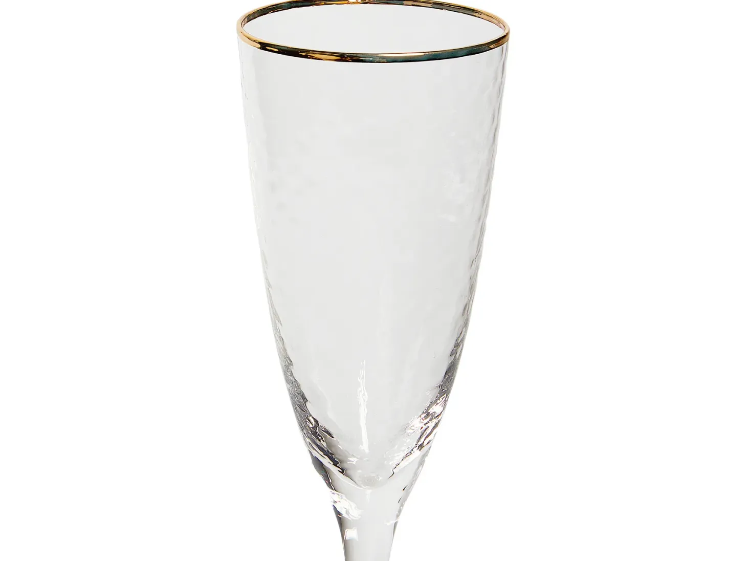 Zestaw 4 kieliszków do szampana flet TOPAZ 250 ml Przezroczysty