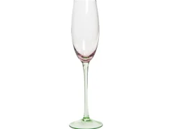 Zestaw 4 kieliszków do szampana flet DIOPSIDE 200 ml Różowy
