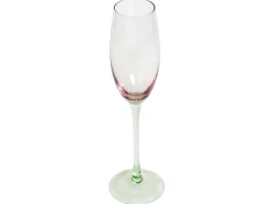 Zestaw 4 kieliszków do szampana flet DIOPSIDE 200 ml Różowy
