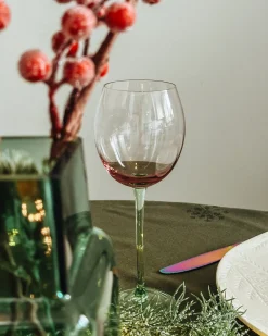 Zestaw 4 kieliszków do wina DIOPSIDE 360 ml Różowy
