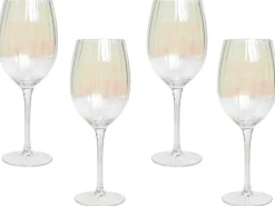 Zestaw 4 kieliszków do wina MORGANITE 530 ml Przezroczysty