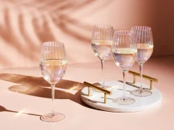 Zestaw 4 kieliszków do wina MORGANITE 530 ml Przezroczysty